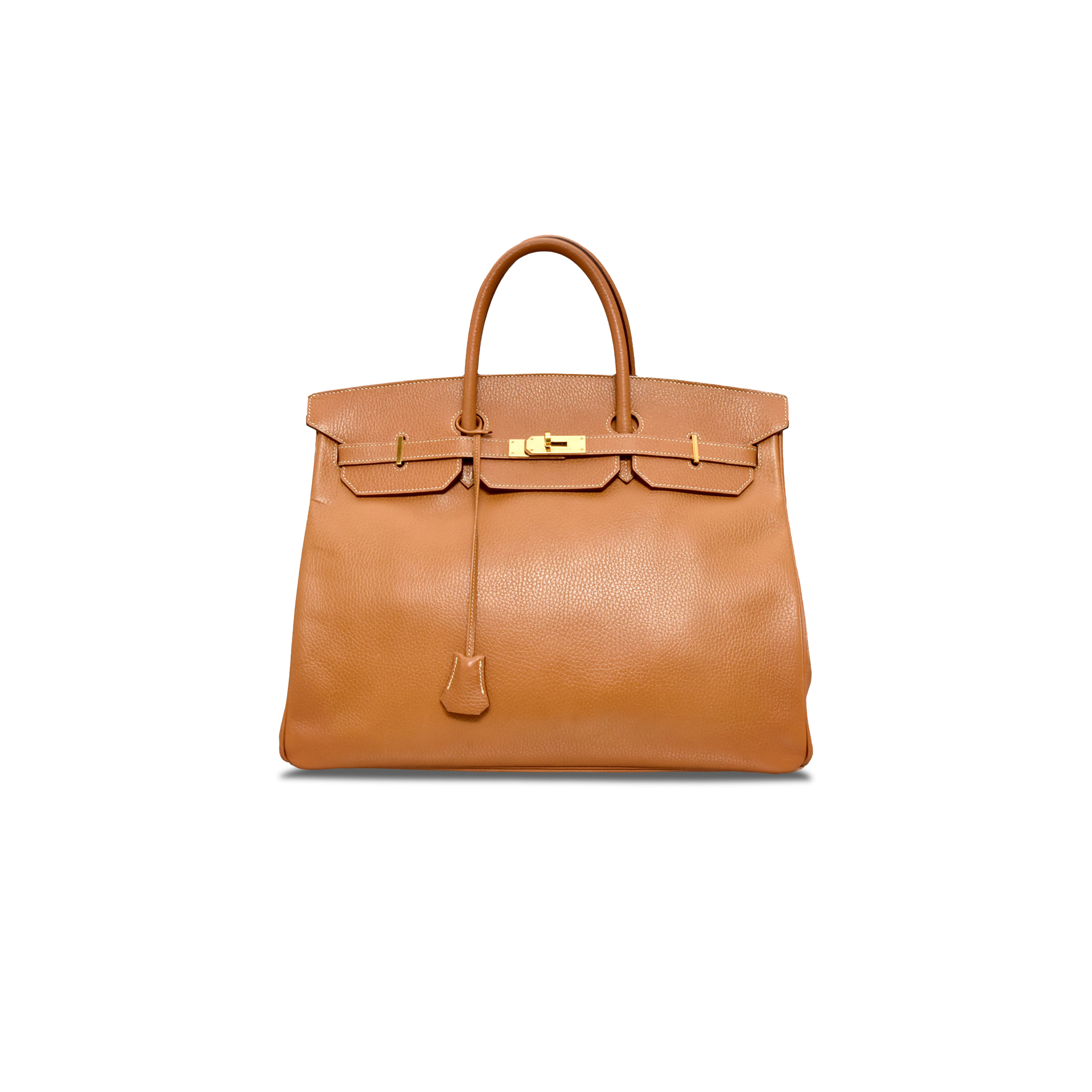 HERMÈS MASTER BIRKIN 40 TOGO LEATHER GOLDEN BROWN GOLD BUCKLE H028352CK03 (40*30*21cm)